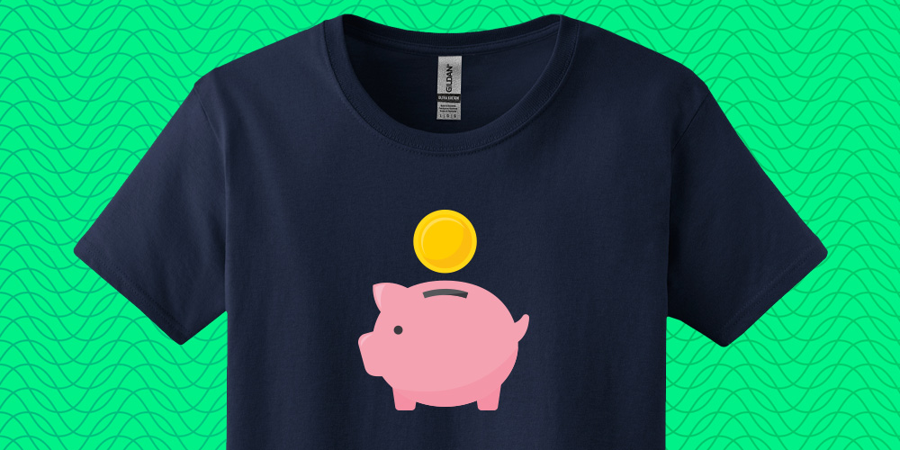 Saving on embroidery, printing and digitizing fees